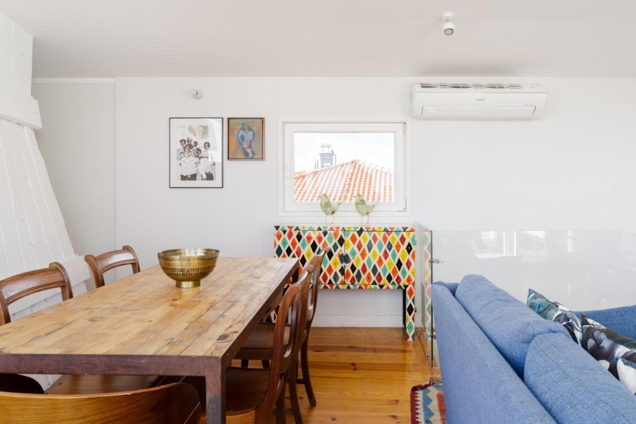 Amazing Rooftop Terrace With River And Historic City View 4 Bedrooms 4 Bathrooms Ac 19Th Century Building Chiado Lisboa Εξωτερικό φωτογραφία