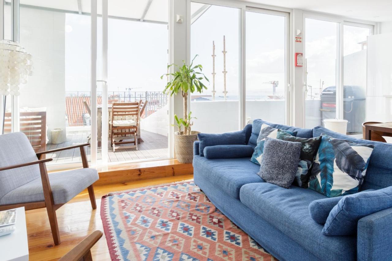 Amazing Rooftop Terrace With River And Historic City View 4 Bedrooms 4 Bathrooms Ac 19Th Century Building Chiado Lisboa Εξωτερικό φωτογραφία