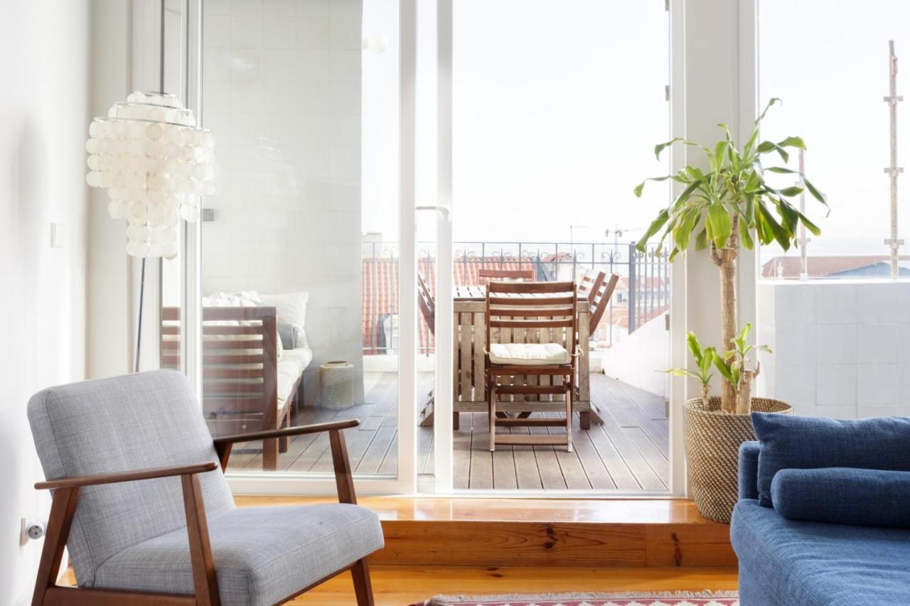 Amazing Rooftop Terrace With River And Historic City View 4 Bedrooms 4 Bathrooms Ac 19Th Century Building Chiado Lisboa Εξωτερικό φωτογραφία
